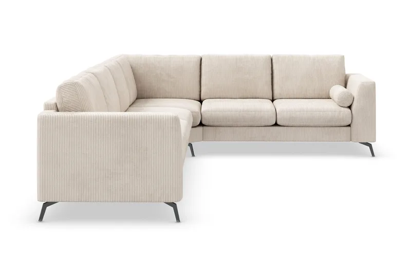 Ocean Lyx 5-sits Vändbar L-formad Hörnsoffa i Manchester - Beige - Products - Möbler - Soffa - Hörnsoffa