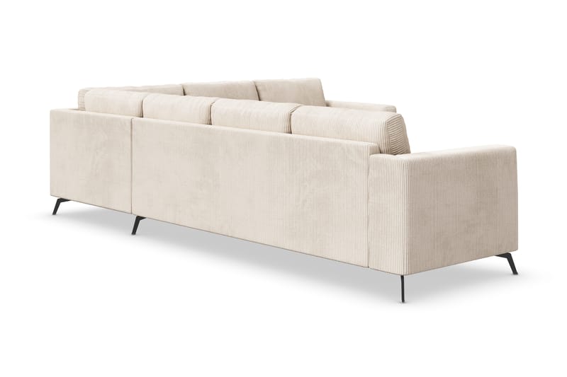 Ocean Lyx 5-sits Vändbar L-formad Hörnsoffa i Manchester - Beige - Products - Möbler - Soffa - Hörnsoffa