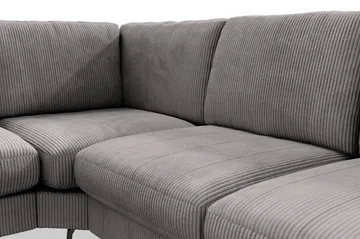 Ocean Lyx 5-sits Vändbar L-formad Hörnsoffa i Manchester - Mörkgrå - Products - Möbler - Soffa - Hörnsoffa