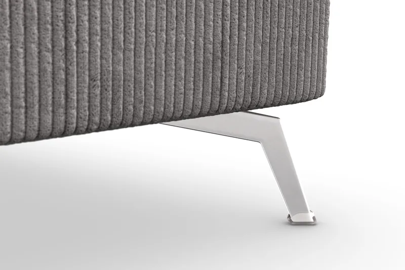 Ocean Lyx 5-sits Vändbar L-formad Hörnsoffa i Manchester - Mörkgrå - Products - Möbler - Soffa - Hörnsoffa