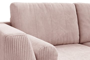 Ocean Lyx 5-sits Vändbar L-formad Hörnsoffa i Manchester - Rosa - Products - Möbler - Soffa - Hörnsoffa