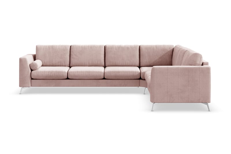 Ocean Lyx 5-sits Vändbar L-formad Hörnsoffa i Manchester - Rosa - Products - Möbler - Soffa - Hörnsoffa