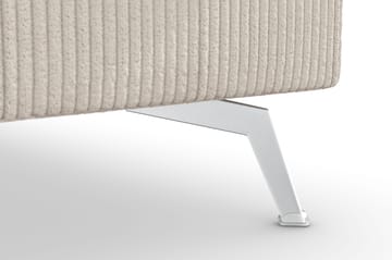 Ocean Lyx 6-sits Högervänd U-formad Soffa med Divan och Schäslong + Fotpall i Manchester - Beige - Products - Möbler - Soffa - U-soffa
