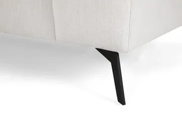 Ocean Lyx 6-sits Vänstervänd U-formad Soffa med Divan och Schäslong + Fotpall i Tyg - Ljusgrå - Products - Möbler - Soffa - U-soffa