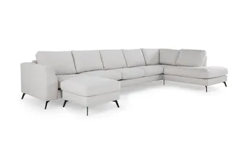 Ocean Lyx U-soffa med Schäslong Höger - Linnebeige - Products - Möbler - Soffa - U-soffa