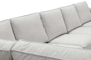 Optus 6-sits U-soffa med Divan och schäslong höger - Ljusgrå - Products - Möbler - Soffa - U-soffa