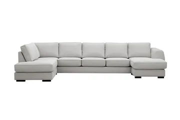 Optus 6-sits U-soffa med Divan och schäslong höger - Ljusgrå - Products - Möbler - Soffa - U-soffa