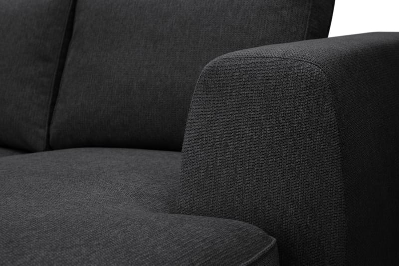 Optus 6-sits U-soffa med Divan och schäslong höger - Svart - Products - Möbler - Soffa - U-soffa