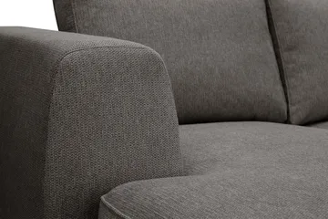 Optus 6-sits U-soffa med Divan och schäslong vänster - Mörkgrå - Products - Möbler - Soffa - U-soffa