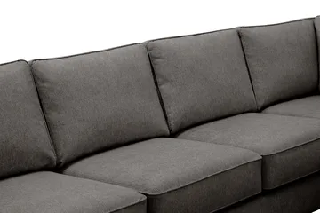 Optus 6-sits U-soffa med Divan och schäslong vänster - Mörkgrå - Products - Möbler - Soffa - U-soffa