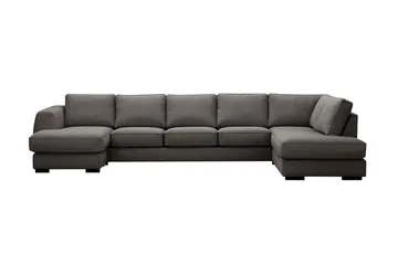 Optus 6-sits U-soffa med Divan och schäslong vänster