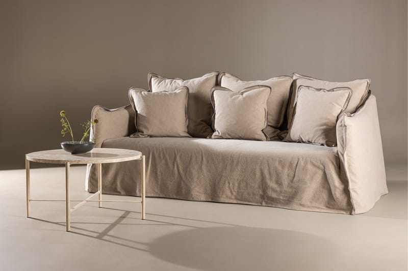 Oskarshamn Soffa 3-sits - Brun - Products - Möbler - Soffa - 3 sits soffa