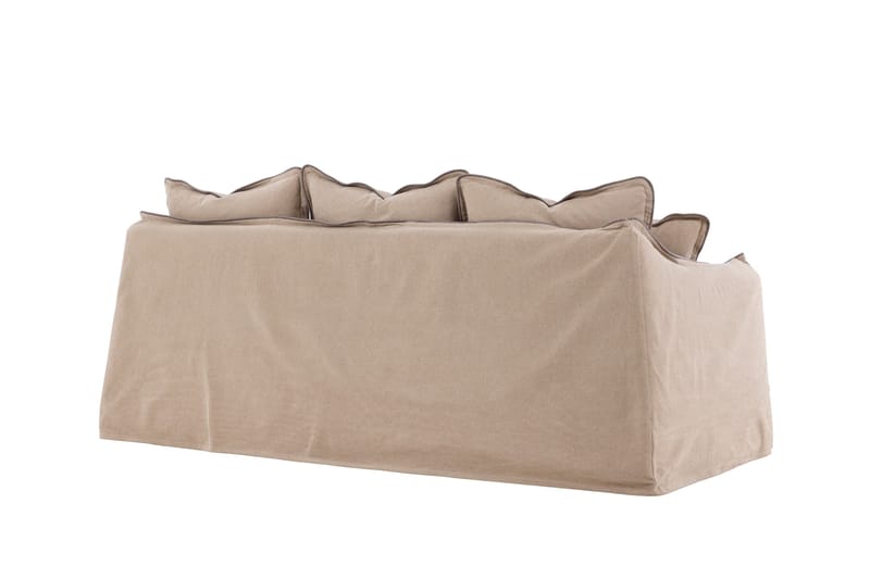Oskarshamn Soffa 3-sits - Brun - Products - Möbler - Soffa - 3 sits soffa