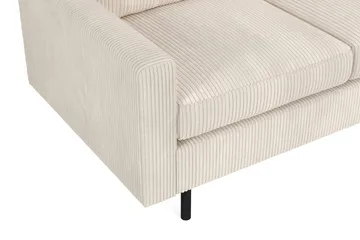 Peppe 3-sits Manchestersoffa - Beige - Products - Möbler - Soffa - 3 sits soffa