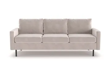 Peppe 3-sits Manchestersoffa - Beige - Products - Möbler - Soffa - 3 sits soffa