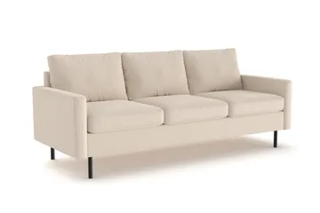 Peppe 3-sits Manchestersoffa - Greige - Products - Möbler - Soffa - 3 sits soffa