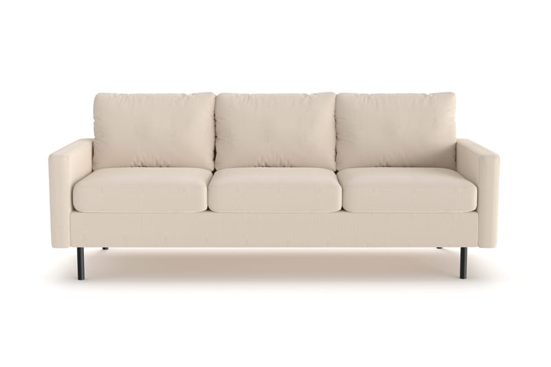 Peppe 3-sits Manchestersoffa - Greige - Products - Möbler - Soffa - 3 sits soffa