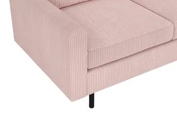 Peppe 3-sits Manchestersoffa - Rosa - Products - Möbler - Soffa - 3 sits soffa