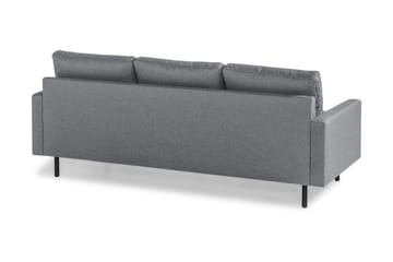 Peppe 3-sits Tygsoffa - Ljusgrå - Products - Möbler - Soffa - 3 sits soffa