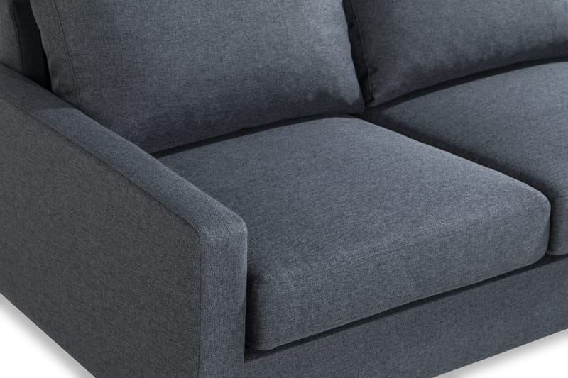 Peppe 3-sits Tygsoffa - Mörkgrå - Products - Möbler - Soffa - 3 sits soffa