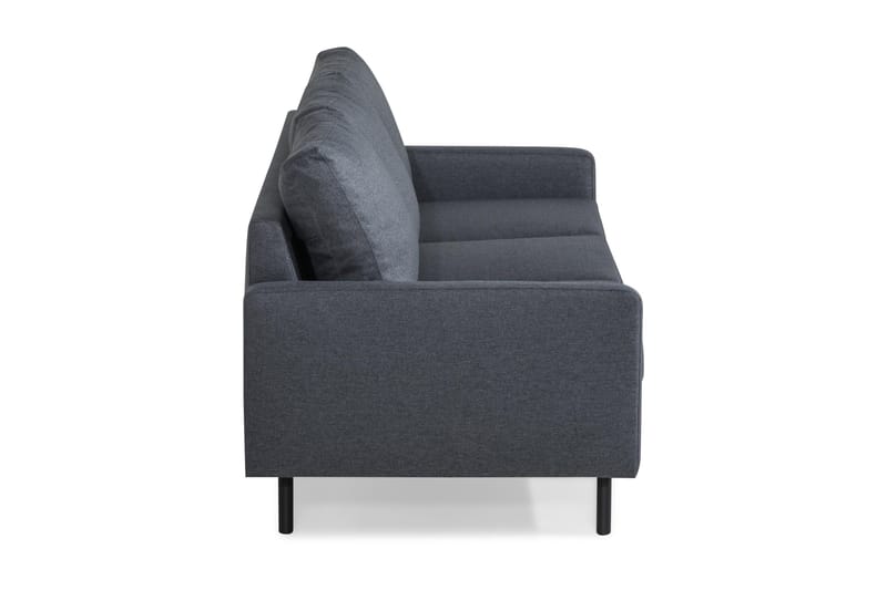 Peppe 3-sits Tygsoffa - Mörkgrå - Products - Möbler - Soffa - 3 sits soffa