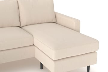 Peppe 4-sits Vänstervänd U-formad Soffa med Divan och Schäslong i Manchester - Greige - Products - Möbler - Soffa - U-soffa