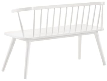 Pinnsoffa vit - Dalsland - Vit - Products - Möbler - Soffa - Kökssoffa & pinnsoffa