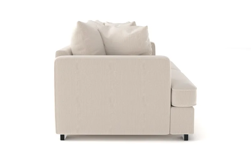 Rossita 3-sits Djup Soffa i Manchester - Beige - Products - Möbler - Soffa - 3 sits soffa
