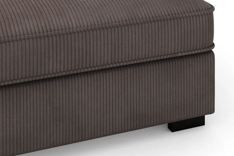 Rossita 3-sits Djup Soffa i Manchester - Mörkgrå - Products - Möbler - Soffa - 3 sits soffa
