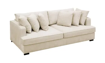 Rossita 4-sits Djup Soffa i Chenille - Beige - Products - Möbler - Soffa - 4 sits soffa