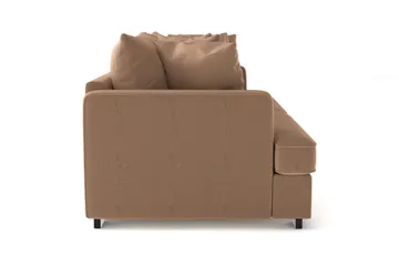 Rossita 4-sits Djup Soffa i Manchester - Brun - Products - Möbler - Soffa - 4 sits soffa