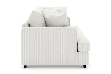 Rossita 4-sits Djup Soffa i Manchester - Offwhite - Products - Möbler - Soffa - Sammetssoffa
