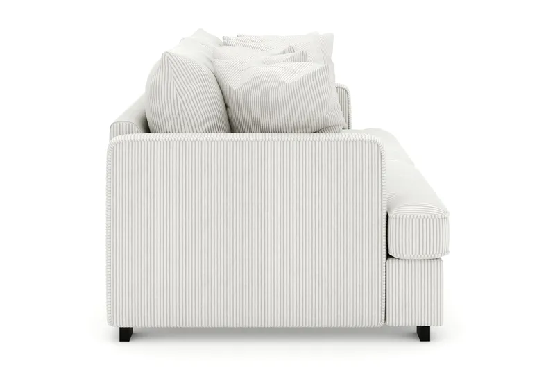 Rossita 4-sits Djup Soffa i Manchester - Offwhite - Products - Möbler - Soffa - Sammetssoffa