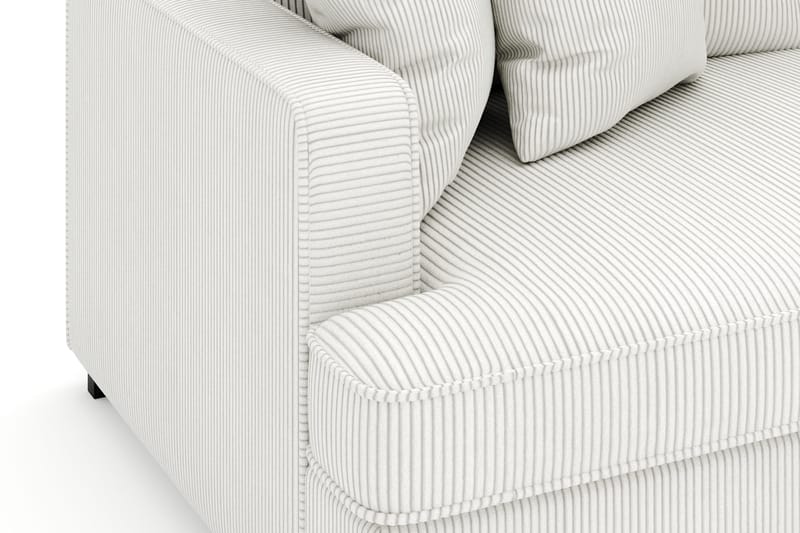 Rossita 4-sits Djup Soffa i Manchester - Offwhite - Products - Möbler - Soffa - Sammetssoffa