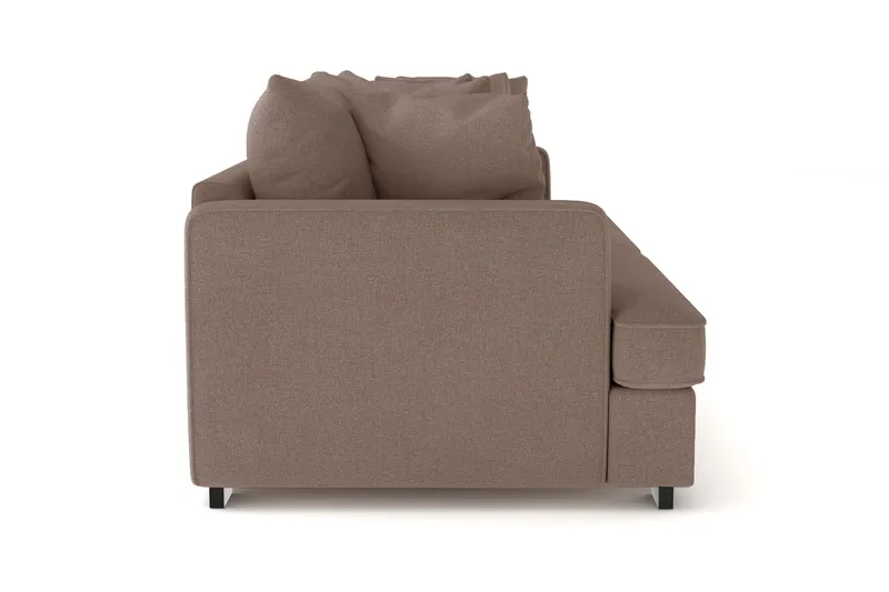 Rossita 4-sits Djup Soffa i Tyg - Brun - Products - Möbler - Soffa - 4 sits soffa