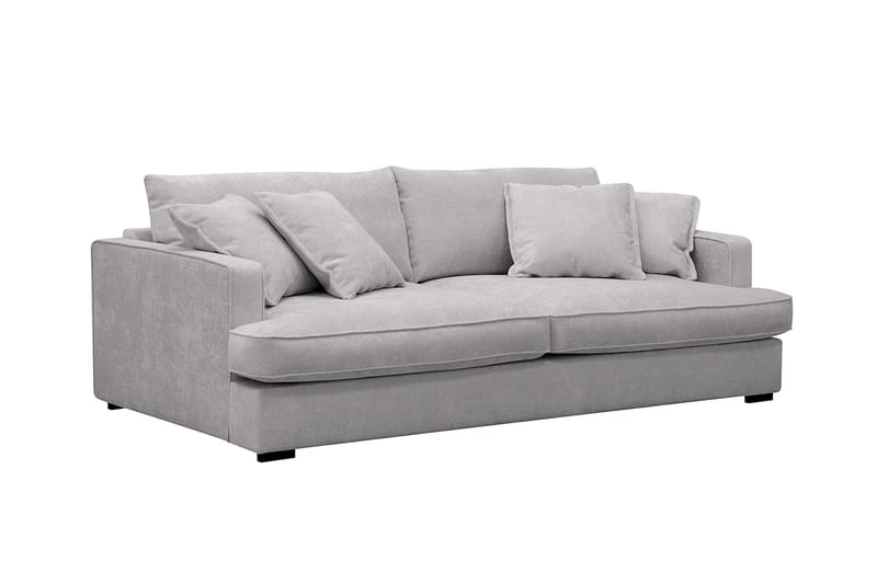 Rossita Lyx 2,5-sits Extra djup Soffa i Chenille - Grå - Products - Möbler - Soffa - 3 sits soffa