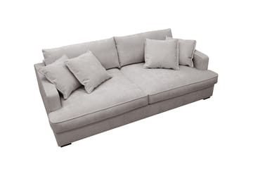Rossita Lyx 2,5-sits Extra djup Soffa i Chenille - Grå/Brun - Products - Möbler - Soffa - 3 sits soffa