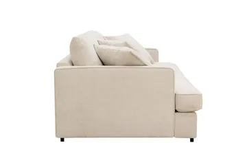 Rossita Lyx 2,5-sits Extra djup Soffa i Chenille - Trenza 06, Beige Chenille - Products - Möbler - Soffa - 3 sits soffa