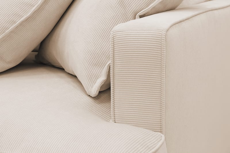 Rossita Lyx 2,5-sits Extra djup Soffa i Manchester - Beige - Products - Möbler - Soffa - 3 sits soffa