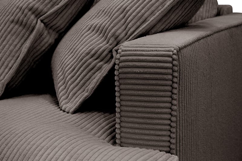 Rossita Lyx 2,5-sits Extra djup Soffa i Manchester - Brun - Products - Möbler - Soffa - 3 sits soffa