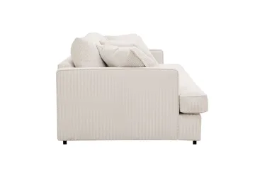 Rossita Lyx 2,5-sits Extra djup Soffa i Manchester - Naturvit - Products - Möbler - Soffa - 3 sits soffa