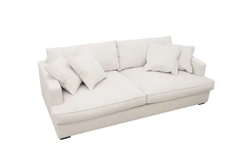 Rossita Lyx 2,5-sits Extra djup Soffa i Manchester - Naturvit - Products - Möbler - Soffa - 3 sits soffa