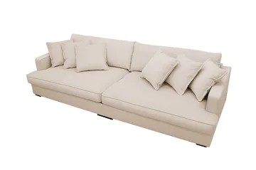 Rossita Lyx 3,5-sits Extra djup Soffa i Manchester - Beige - Products - Möbler - Soffa - 4 sits soffa