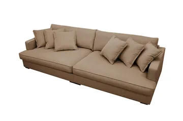 Rossita Lyx 3,5-sits Extra djup Soffa i Manchester - Brun - Products - Möbler - Soffa - 4 sits soffa