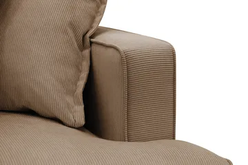 Rossita Lyx 3,5-sits Extra djup Soffa i Manchester - Brun - Products - Möbler - Soffa - 4 sits soffa