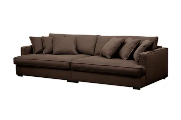 Rossita Lyx 3,5-sits Extra djup Soffa i Manchester - Brun - Products - Möbler - Soffa - 4 sits soffa