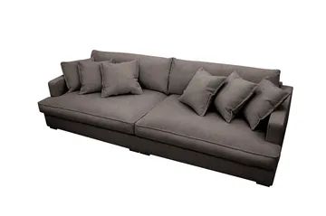 Rossita Lyx 3,5-sits Extra djup Soffa i Manchester - Mörkgrå - Products - Möbler - Soffa - 4 sits soffa
