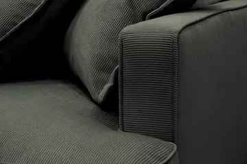 Rossita Lyx 3,5-sits Extra djup Soffa i Manchester - Mörkgrön - Products - Möbler - Soffa - 4 sits soffa