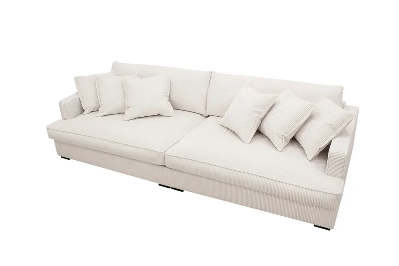 Rossita Lyx 3,5-sits Extra djup Soffa i Manchester - Offwhite - Products - Möbler - Soffa - 4 sits soffa
