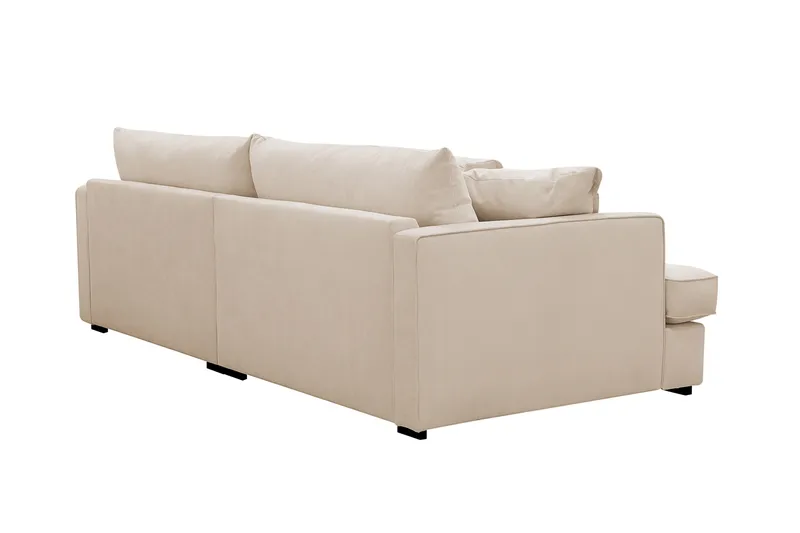 Rossita Lyx 3-sits Extra djup Soffa i Manchester - Beige - Products - Möbler - Soffa - 3 sits soffa